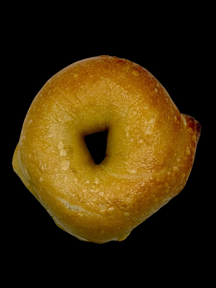 Plain bagel