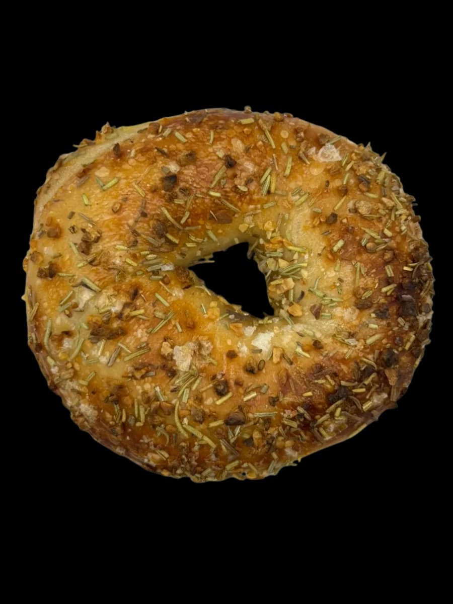 Rosemary Garlic bagel
